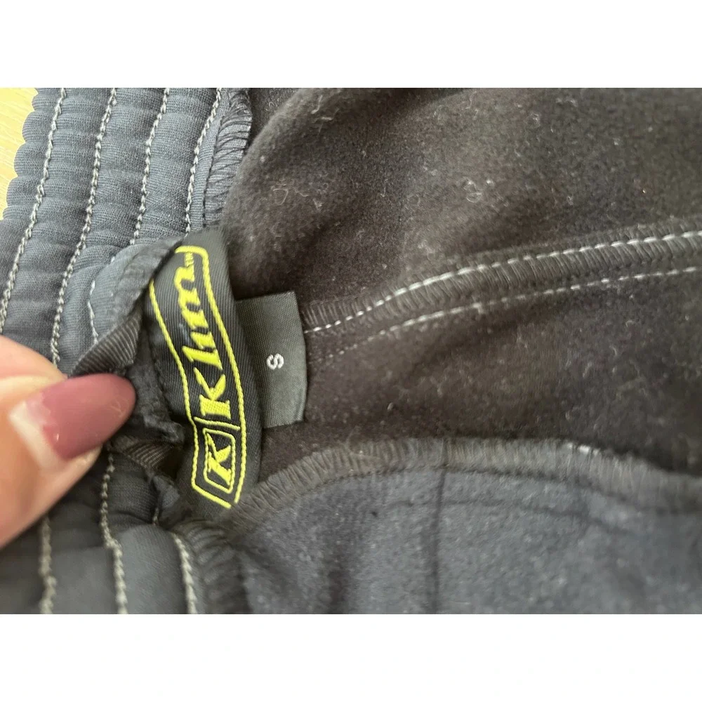 Klim Inferno Pants Mid‎ Layer Fleece Lined Sweatpants Mens Size Small Thermal